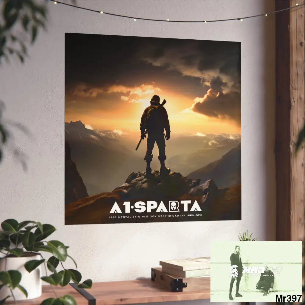 Mount Snowdon In Blind the summit 2nd SAS link done May 20X No 17 Fine Art Posters Poster