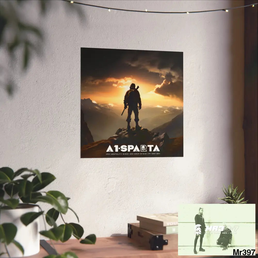 Mount Snowdon In Blind the summit 2nd SAS link done May 20X No 17 Fine Art Posters Poster