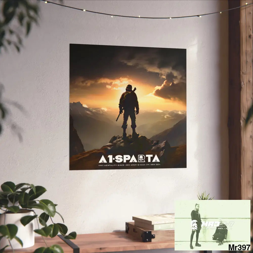 Mount Snowdon In Blind the summit 2nd SAS link done May 20X No 17 Fine Art Posters Poster