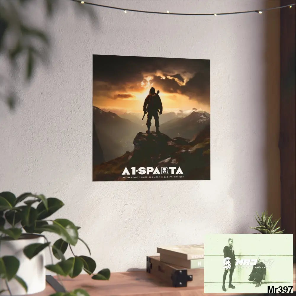 Mount Snowdon In Blind the summit 2nd SAS link done May 20X No 18 Fine Art Posters Poster