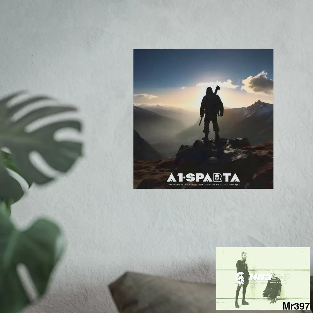 Mount Snowdon In Blind the summit 2nd SAS link done May 20X No 20 Fine Art Posters Poster