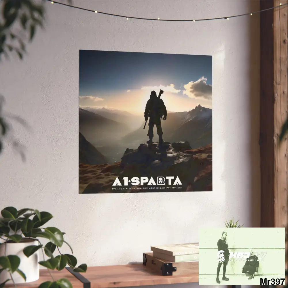 Mount Snowdon In Blind the summit 2nd SAS link done May 20X No 20 Fine Art Posters Poster