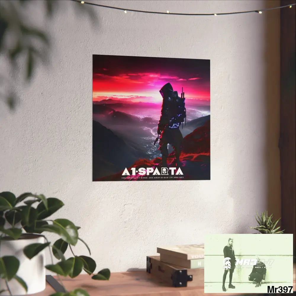 Mount Snowdon In Blind the summit 2nd SAS link done May 20X No 25 Fine Art Posters Poster