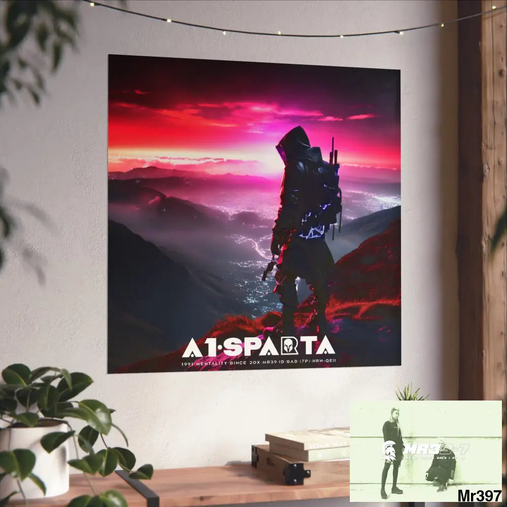 Mount Snowdon In Blind the summit 2nd SAS link done May 20X No 25 Fine Art Posters Poster