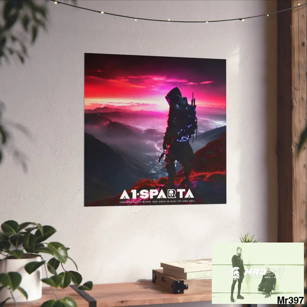 Mount Snowdon In Blind the summit 2nd SAS link done May 20X No 25 Fine Art Posters Poster