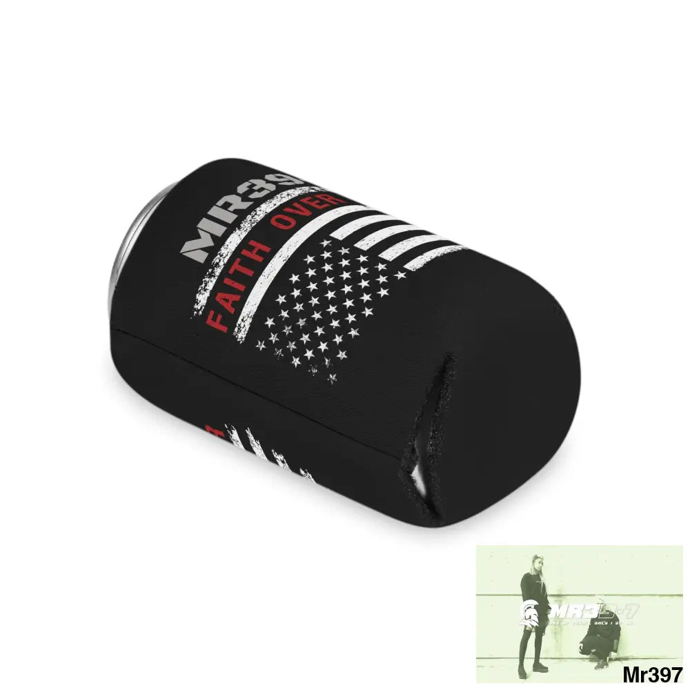 Mr-39-7 Faith over Fear Can Cooler Regular Can Accessories