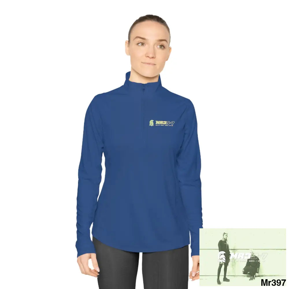 MR 39 Ladies Quarter-Zip Pullover Long-sleeve