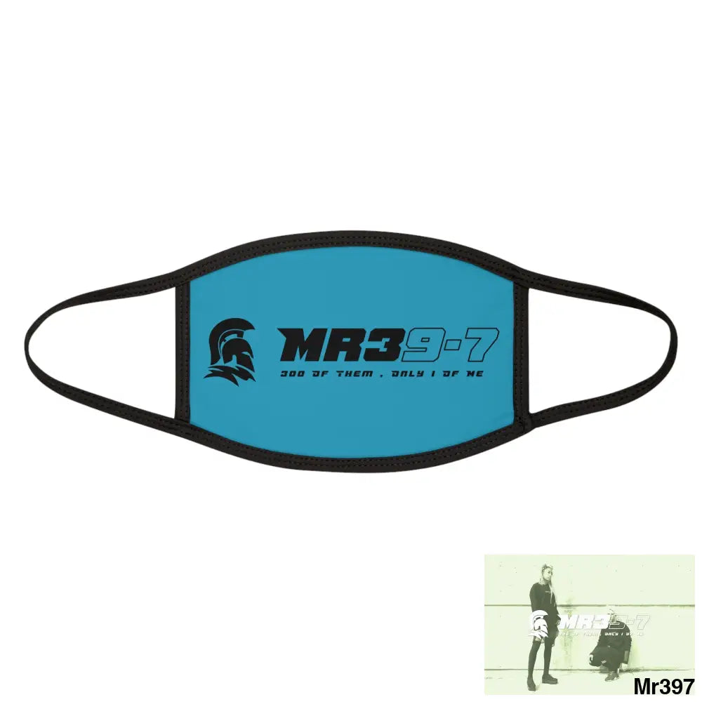 MR 39 Mixed-Fabric Face Mask One size Accessories