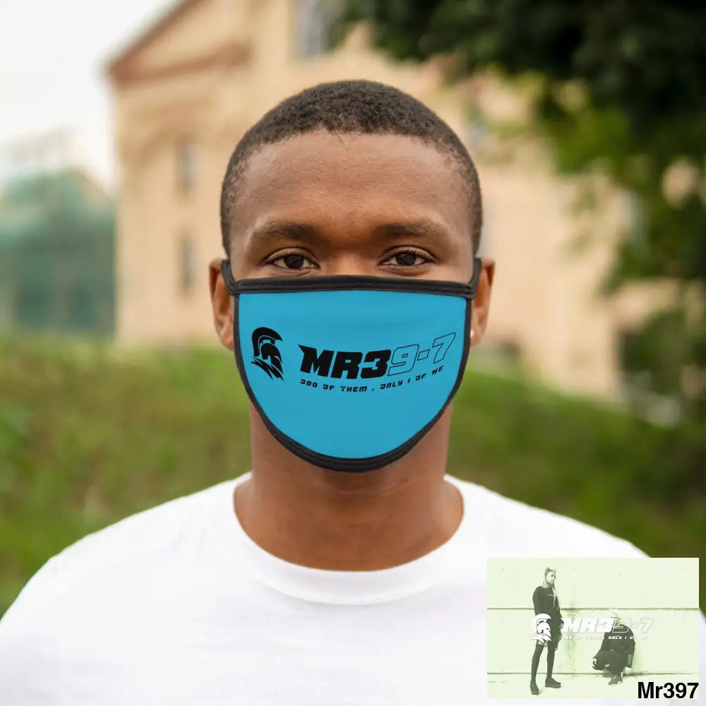 MR 39 Mixed-Fabric Face Mask One size Accessories