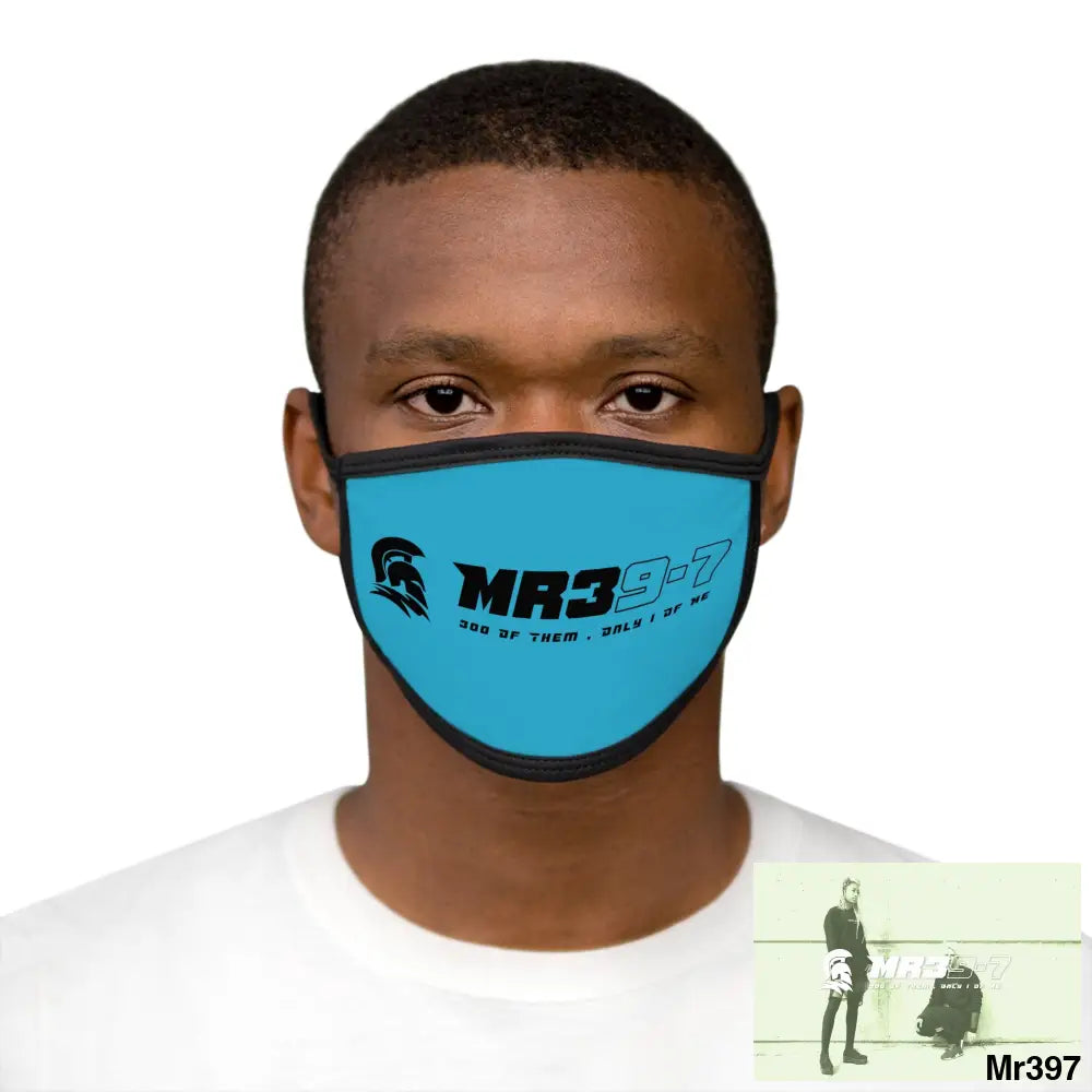 MR 39 Mixed-Fabric Face Mask One size Accessories