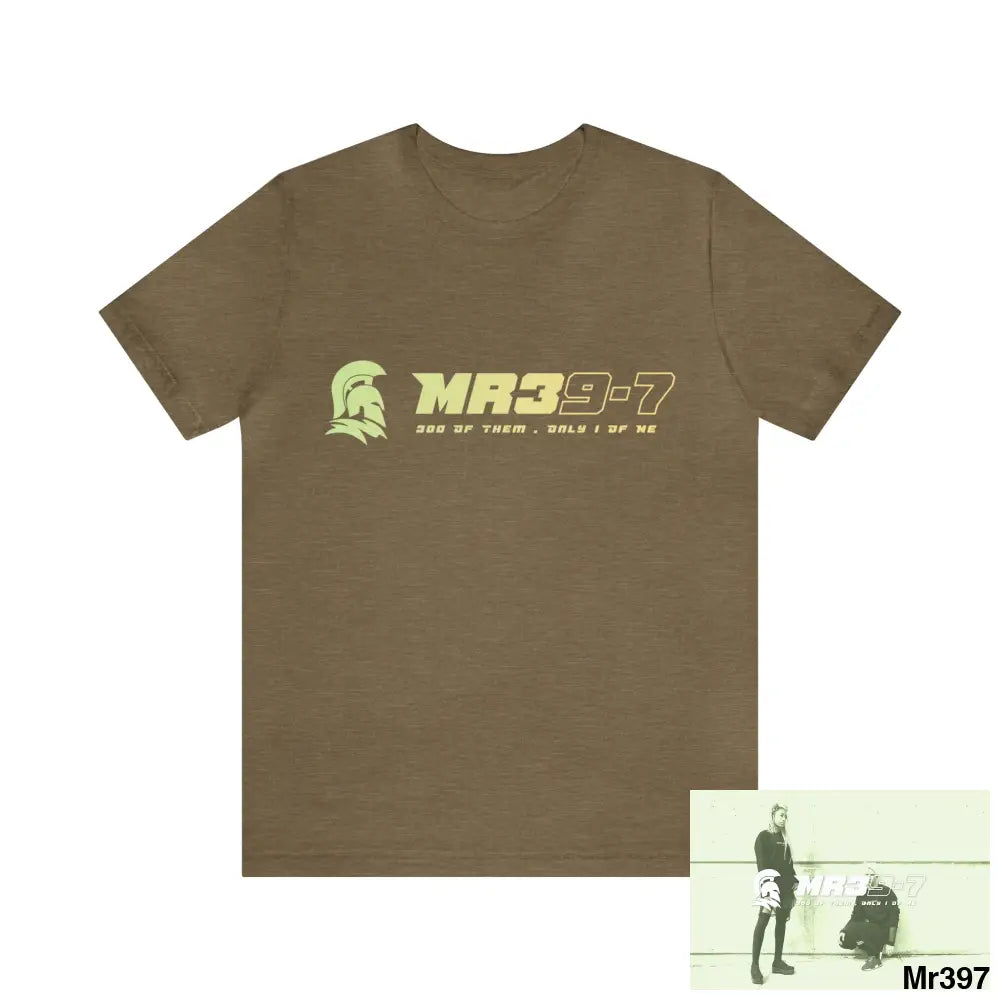 Mr 39 Short Sleeve Tee Heather Olive / S T-Shirt