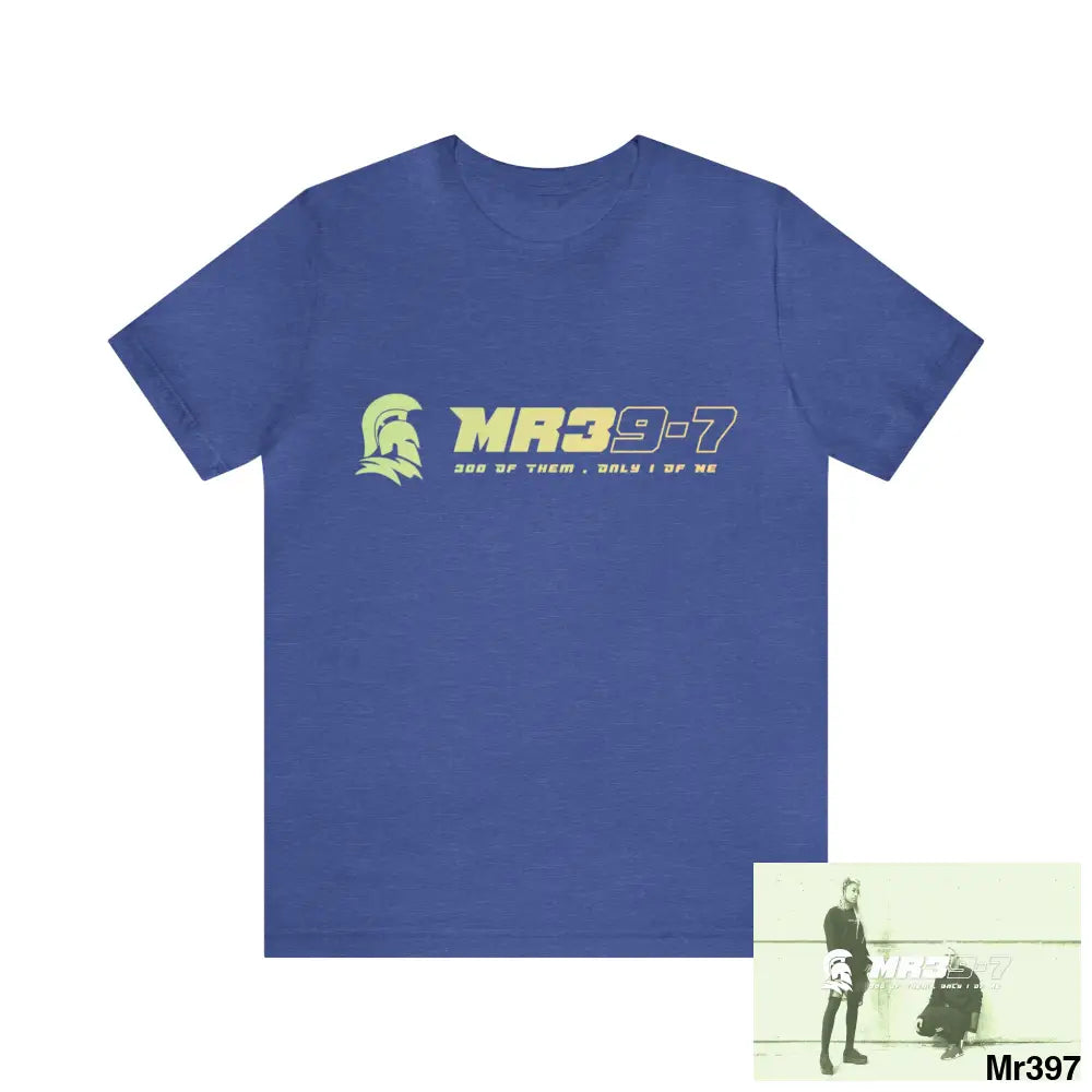Mr 39 Short Sleeve Tee Heather True Royal / S T-Shirt