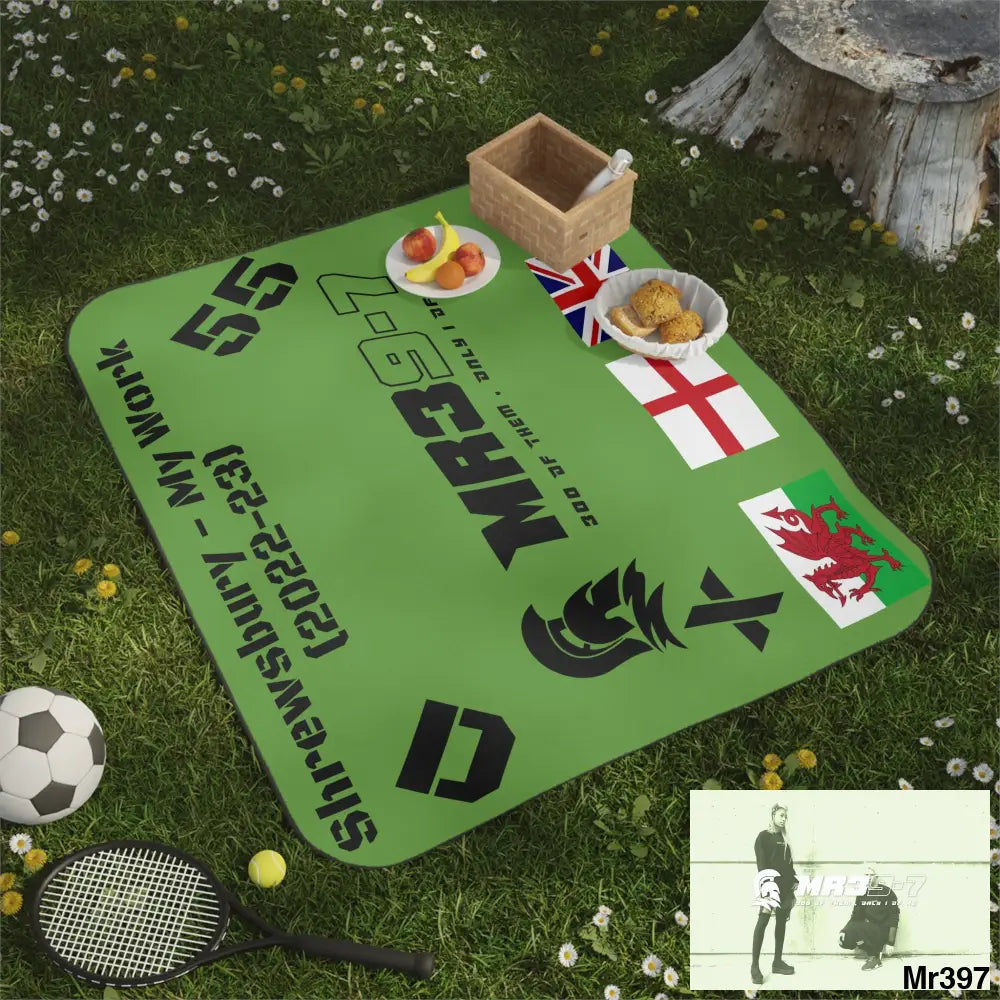 MR 39 Shrewsbury Picnic Blanket 61’’ × 51’’ Home Decor