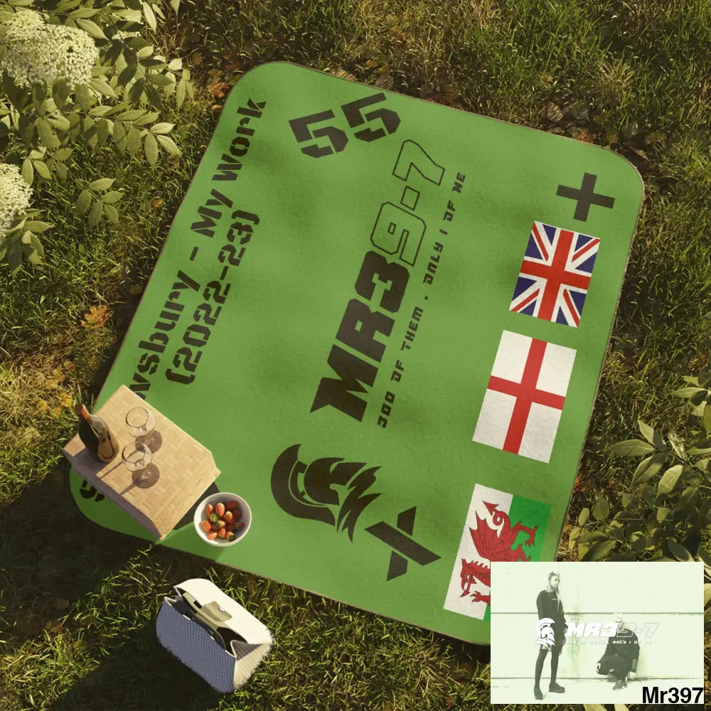 MR 39 Shrewsbury Picnic Blanket 61’’ × 51’’ Home Decor