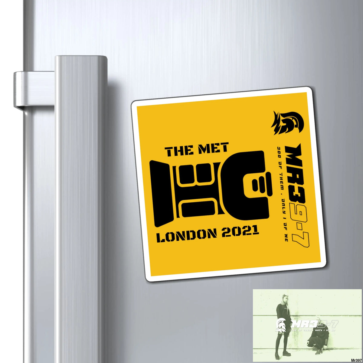 MR 39 Tasered by the MET 2021 Magnet Paper products