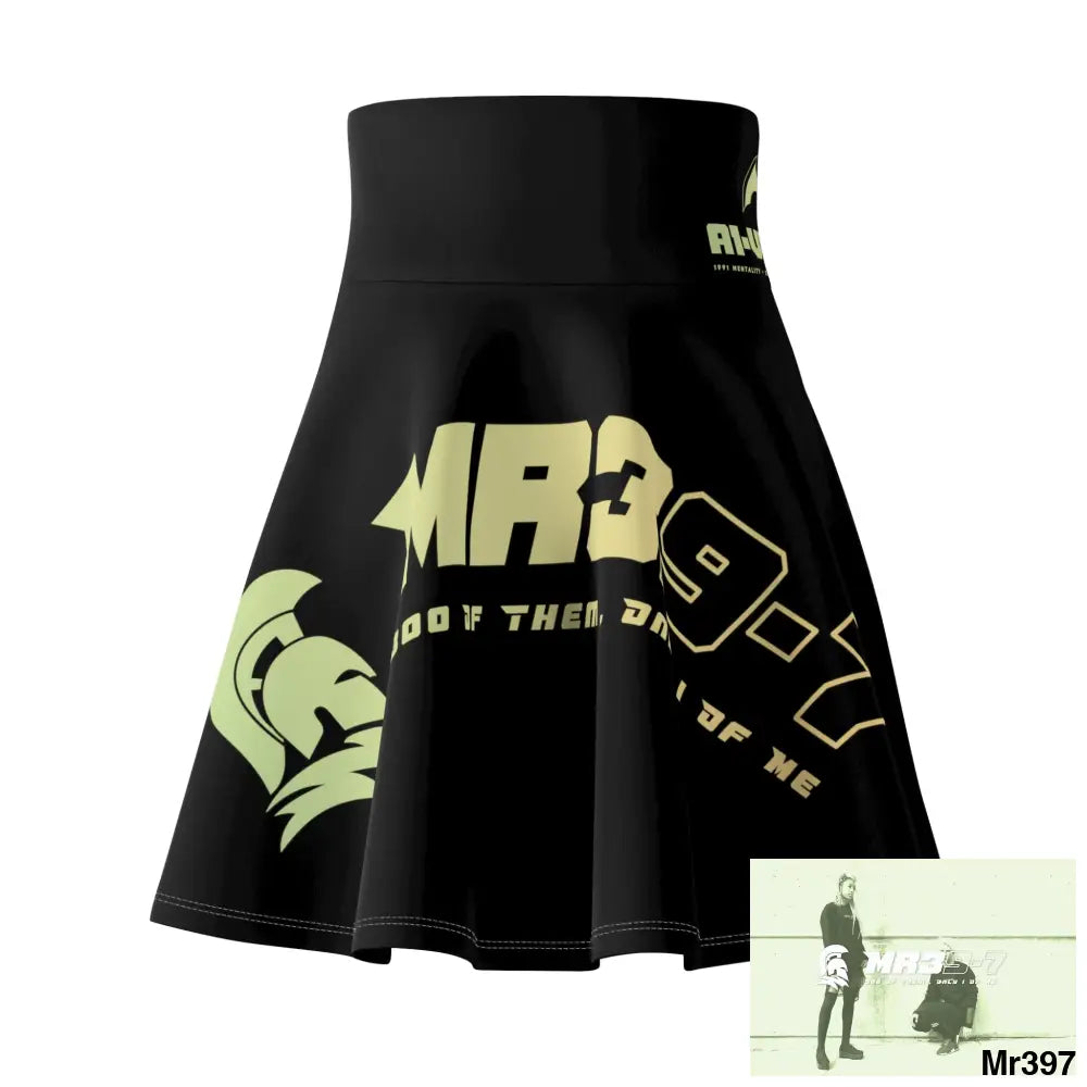Mr 39s A1-Vigilante Women’s Skater Skirt (AOP) All Over Prints