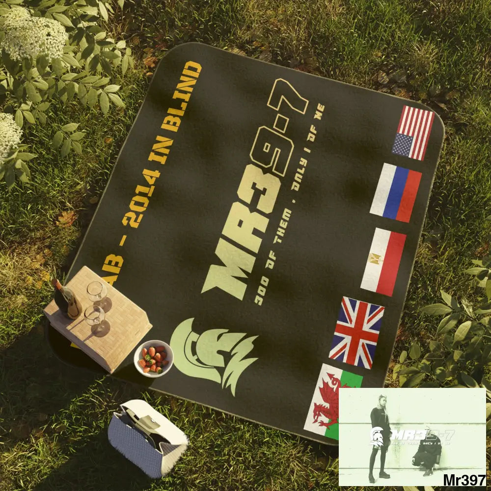 MR39 2014 Dahab Picnic Blanket 61’’ × 51’’ Home Decor