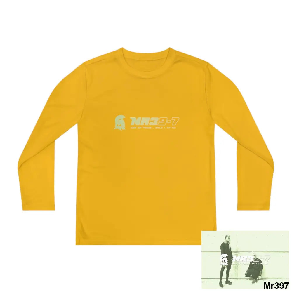MR39-7 2001-23 5 Countries Just Say No To County Lines Youth Long Sleeve Competitor Tee Gold / M Kids clothes