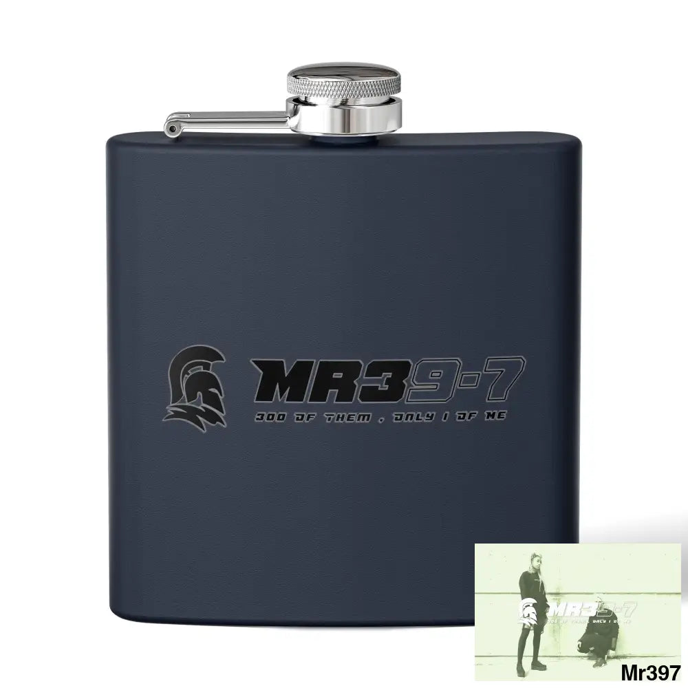 MR39-7 300 of them but only one of me Stylish Stainless Steel Flask for Tea/ Coffee Lovers - 6oz Personalized Gift 6oz