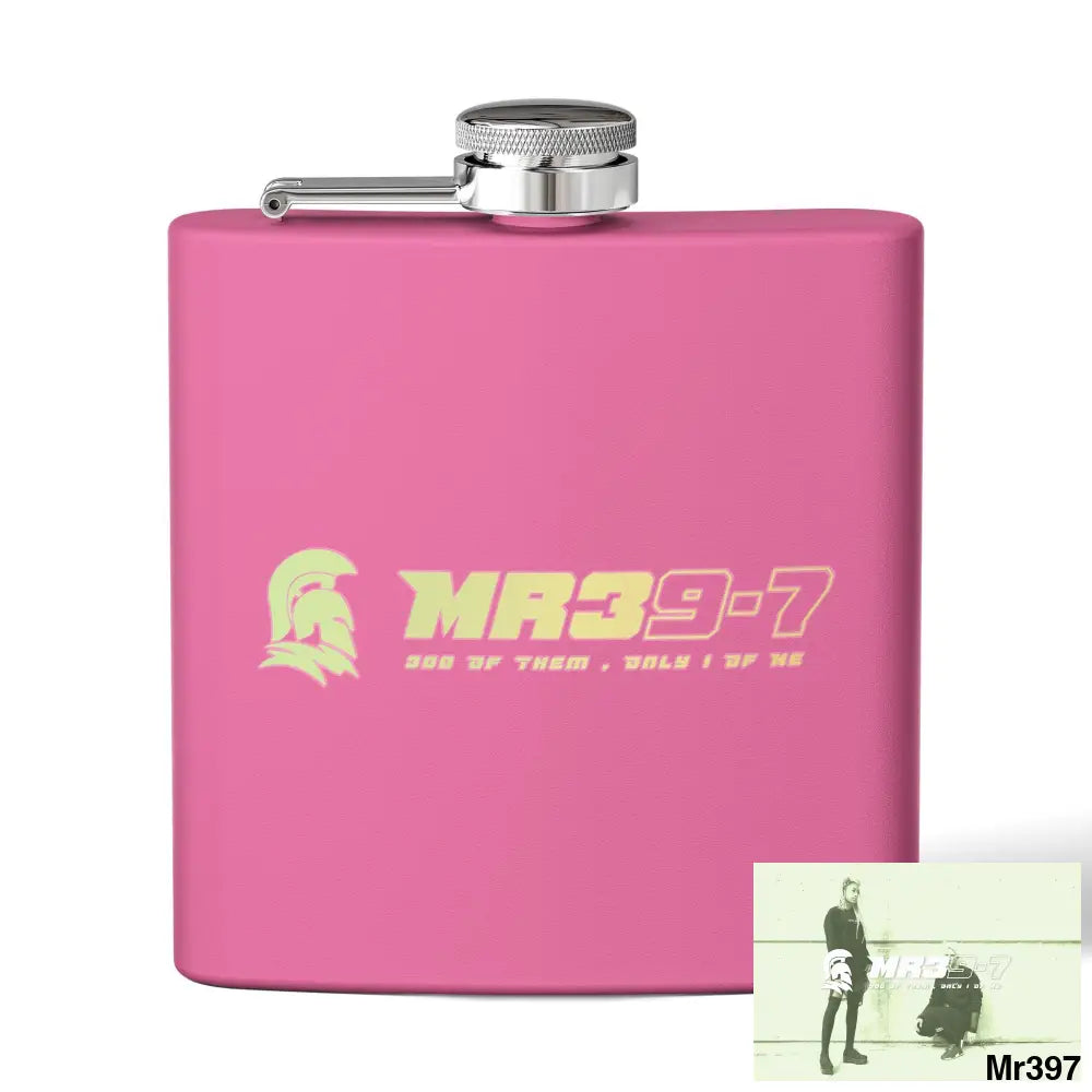 MR39-7 300 of them but only one of me Stylish Stainless Steel Flask for Tea/ Coffee Lovers - 6oz Personalized Gift 6oz