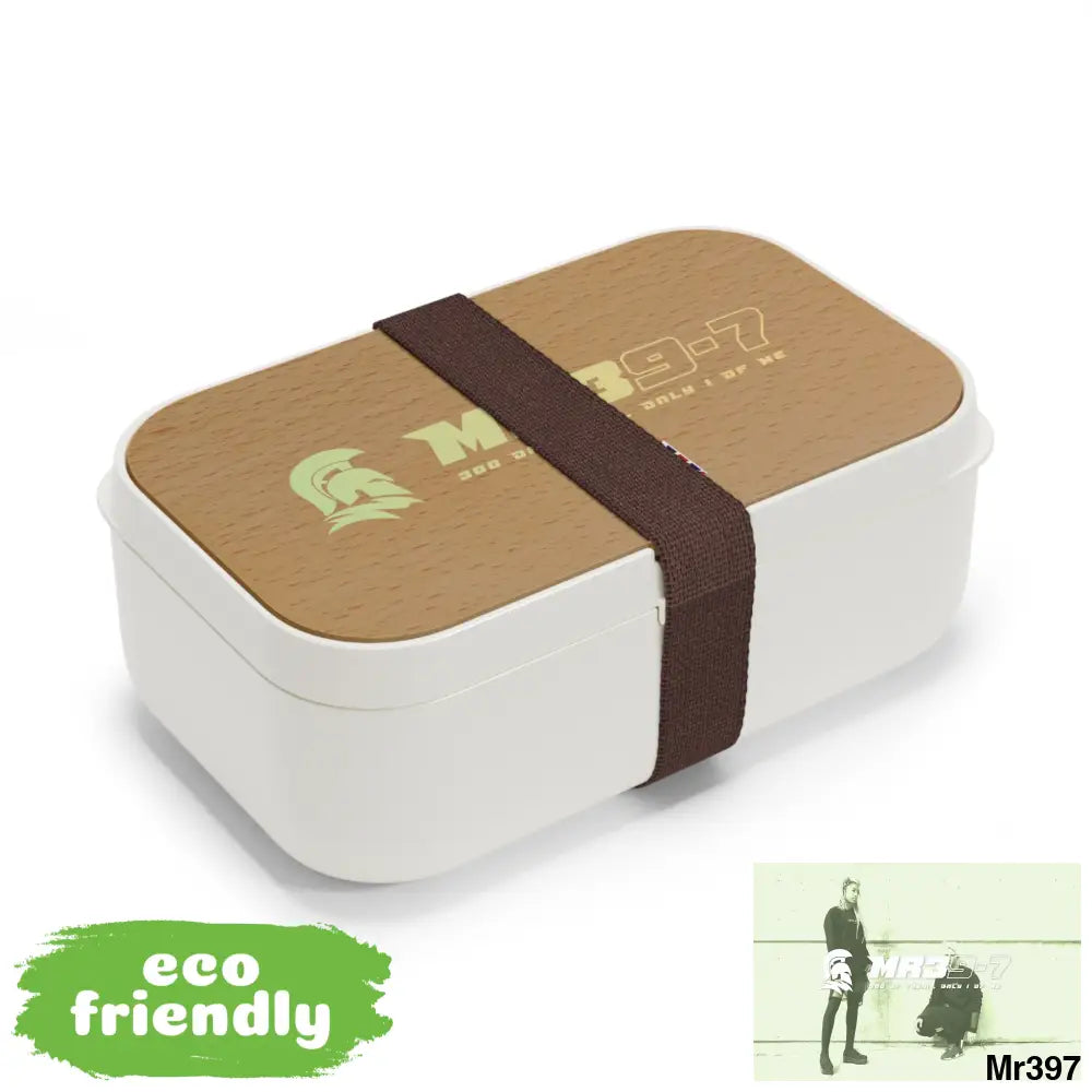 MR39-7 300 of them only 1 of me Bento Box with Band and Utensils. One size Accessories