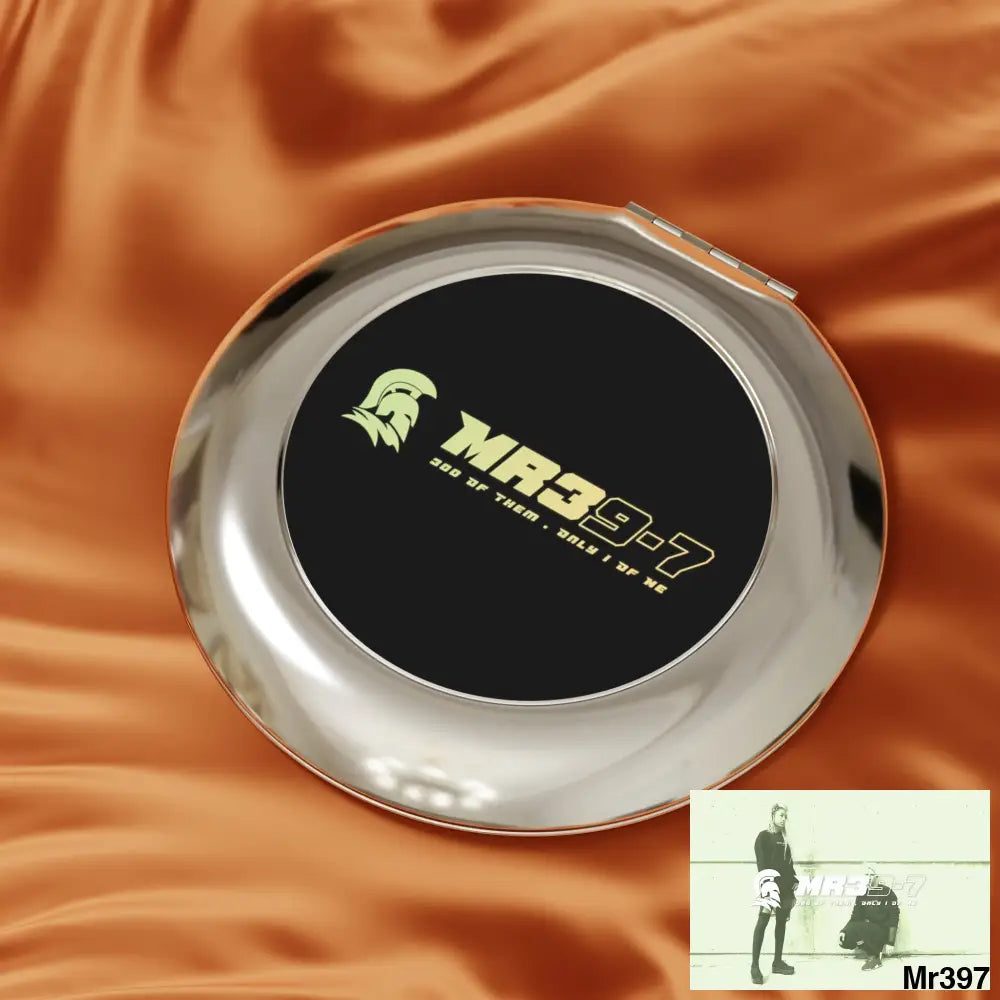 MR39 -7 300 of them only 1 of me Compact Travel Mirror Silver / Glossy / One size Accessories