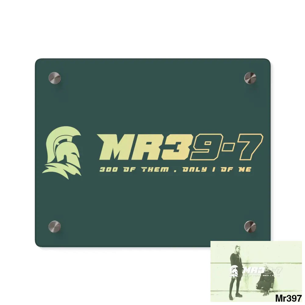 MR39-7 Acrylic Wall Art Panels 10″ x 8″ (Horizontal) / 0.25’’ Home Decor