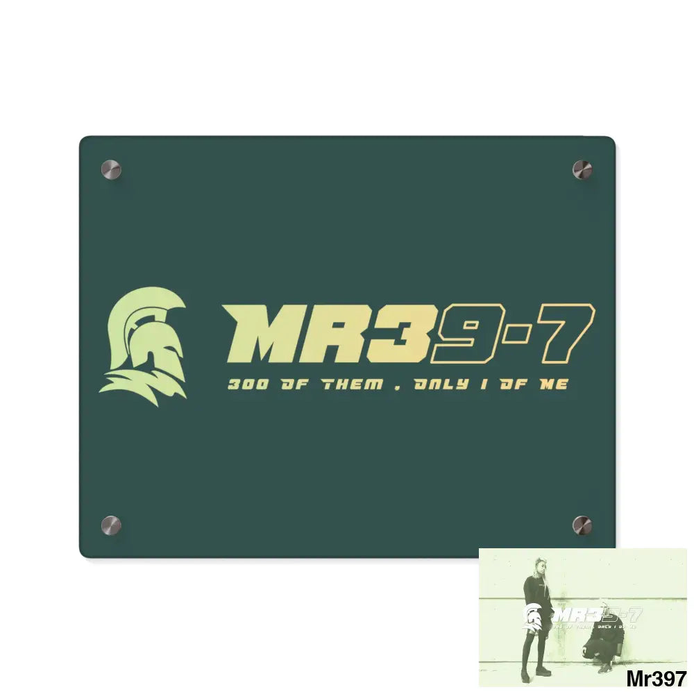 MR39-7 Acrylic Wall Art Panels 14″ x 11″ (Horizontal) / 0.25’’ Home Decor