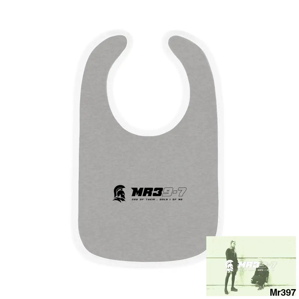 MR39-7 Baby Contrast Trim Jersey Bib Kids clothes