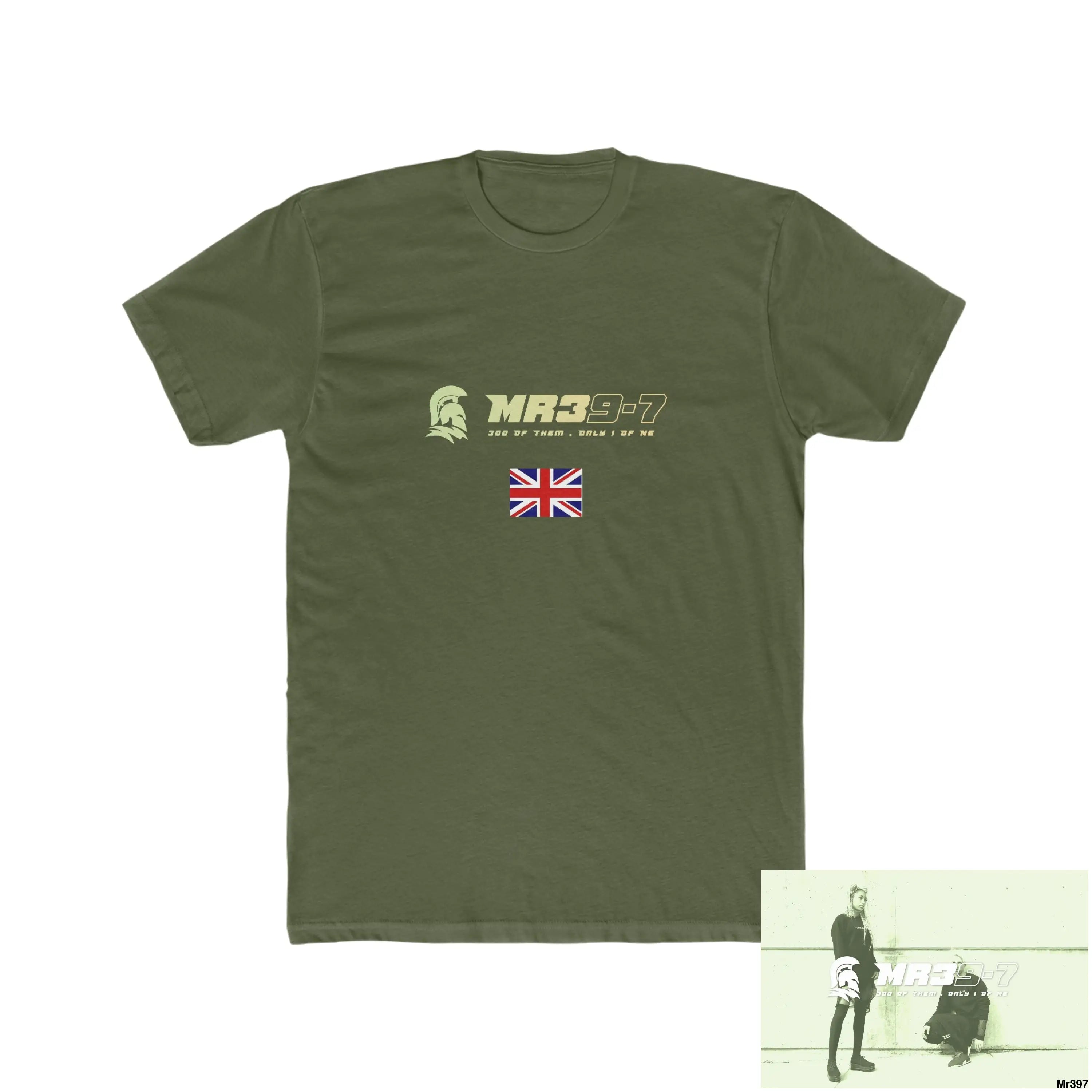MR39-7 Barmouth X Thailand My Planned Death 2016 (2001-2023) Men’s Cotton Crew Tee Solid Military Green / XS T-Shirt