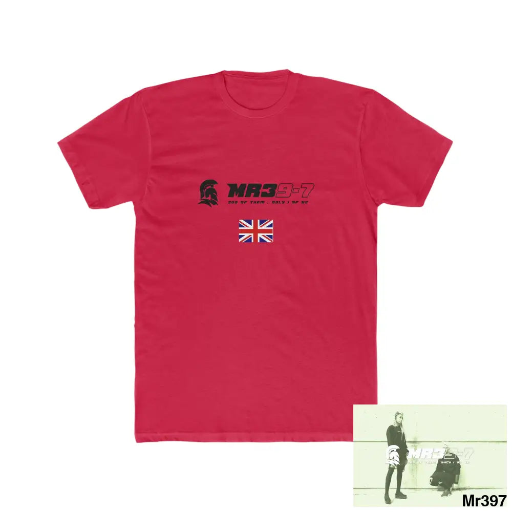 MR39-7 Barmouth X Thailand My Planned Death 2016 (2001-2023) Men’s Cotton Crew Tee Solid Red / XS T-Shirt