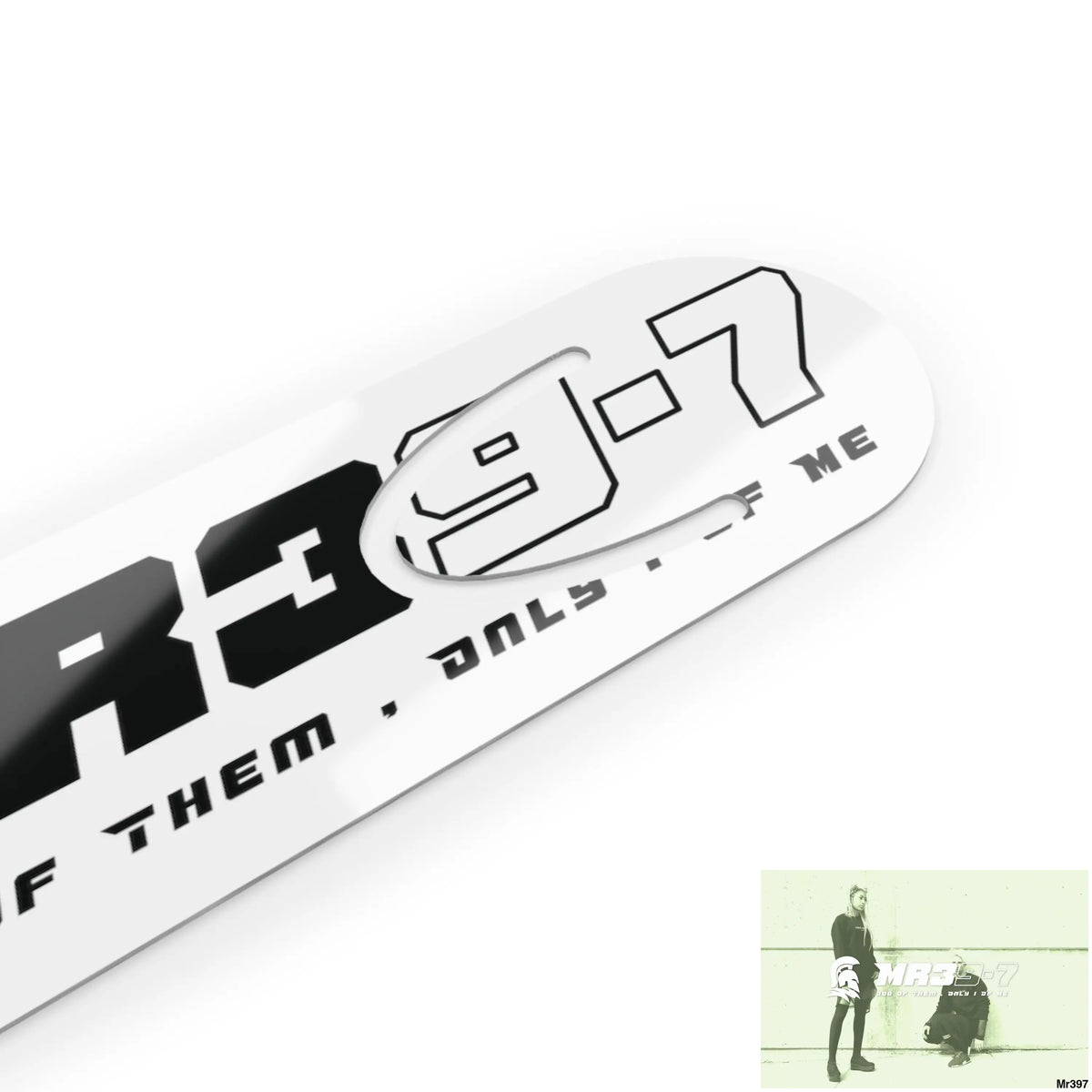 Mr39-7 Bookmark One size / White Accessories