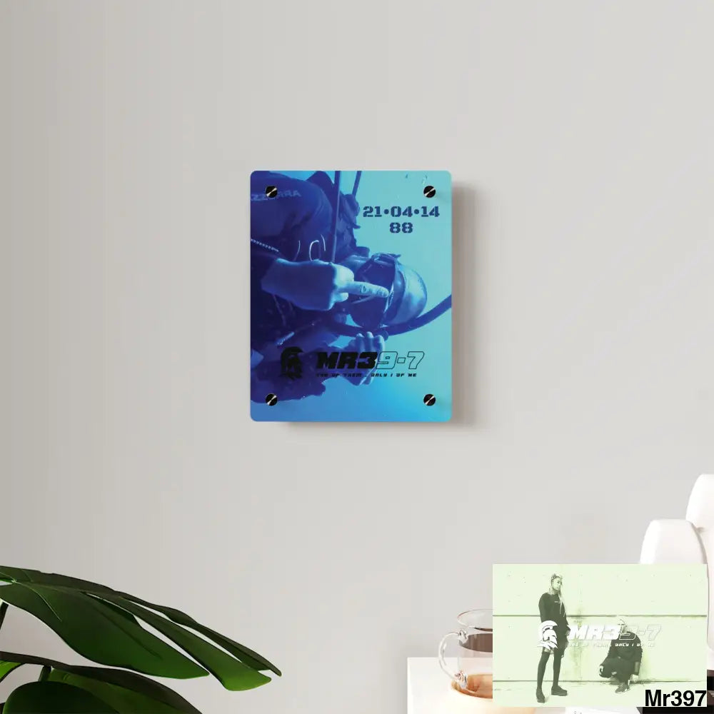 MR39-7 Dahab Egypt The Blue Hole 2014 HRH QEII Birthday 21/04/14 Acrylic Wall Art Panel 8″ x 10″ (Vertical) / 0.25’’