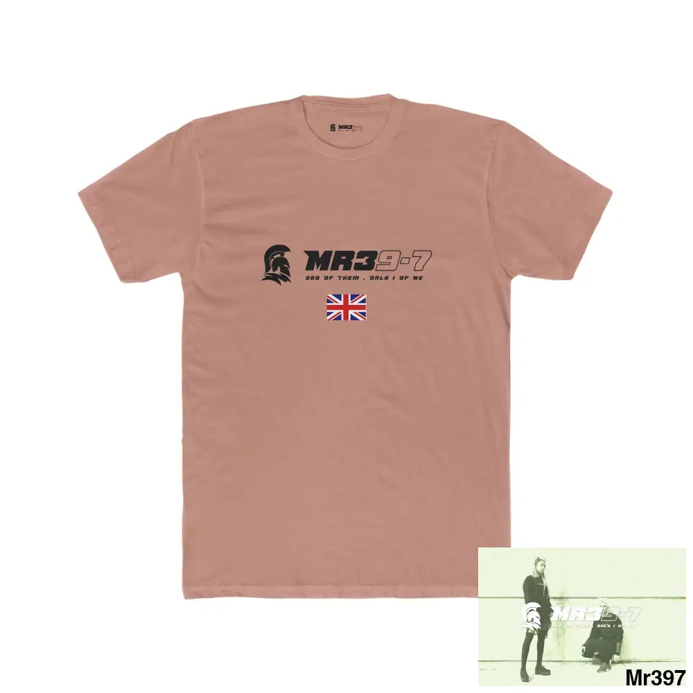 Mr39-7 Dahab in Blind 2014 Men’s Cotton Crew Tee Solid Desert Pink / S T-Shirt