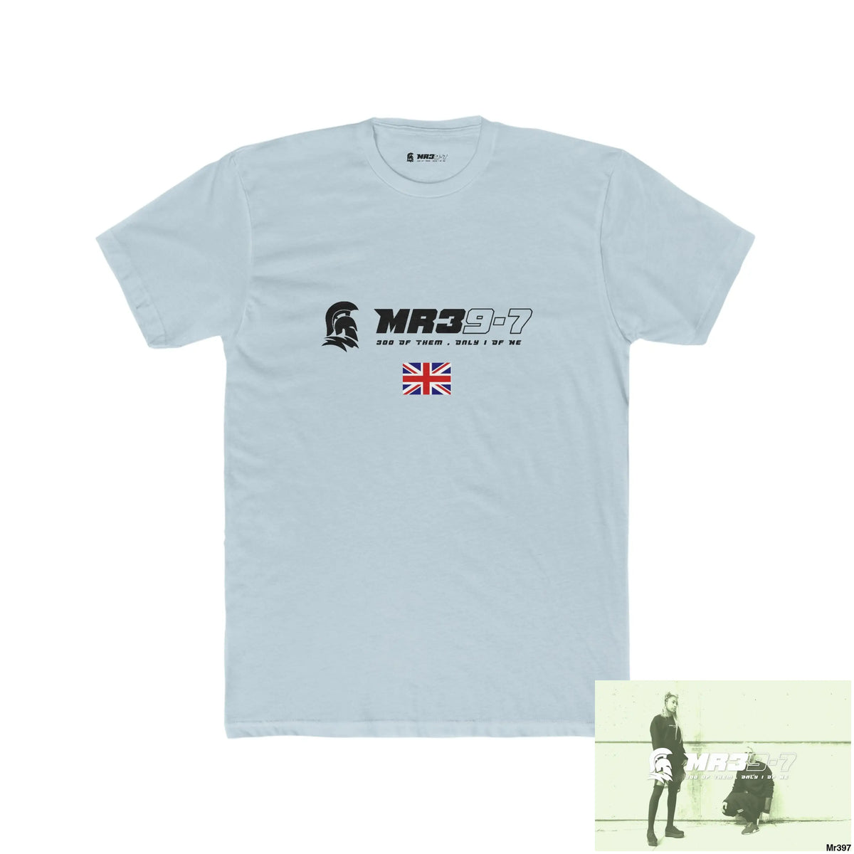 Mr39-7 Dahab in Blind 2014 The 130 Million Crew Men’s Cotton Crew Tee Solid Light Blue / S T-Shirt
