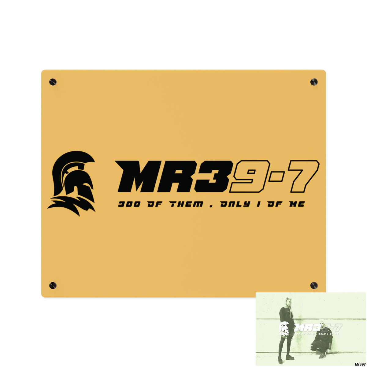 MR39-7 Edition Acrylic Wall Art Panels 20″ x 16″ (Horizontal) / 0.25’’ Home Decor