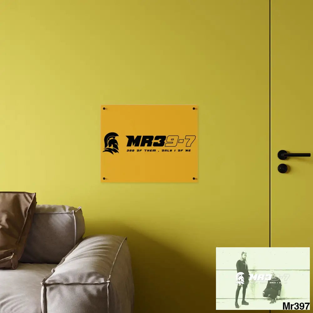 MR39-7 Edition Acrylic Wall Art Panels 20″ x 16″ (Horizontal) / 0.25’’ Home Decor