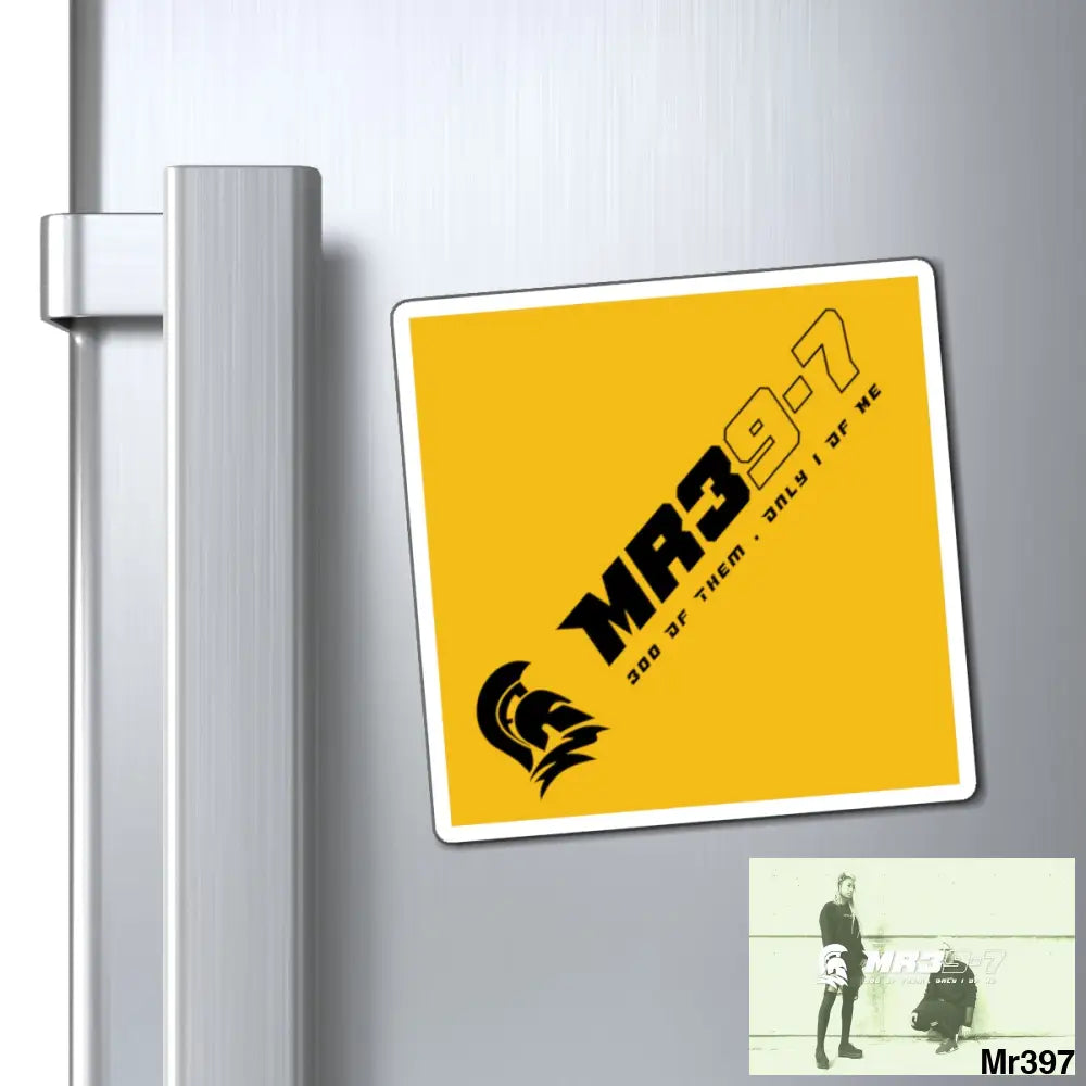 Mr39-7 Fridge Magnet 4’’ × 4’’ Paper products