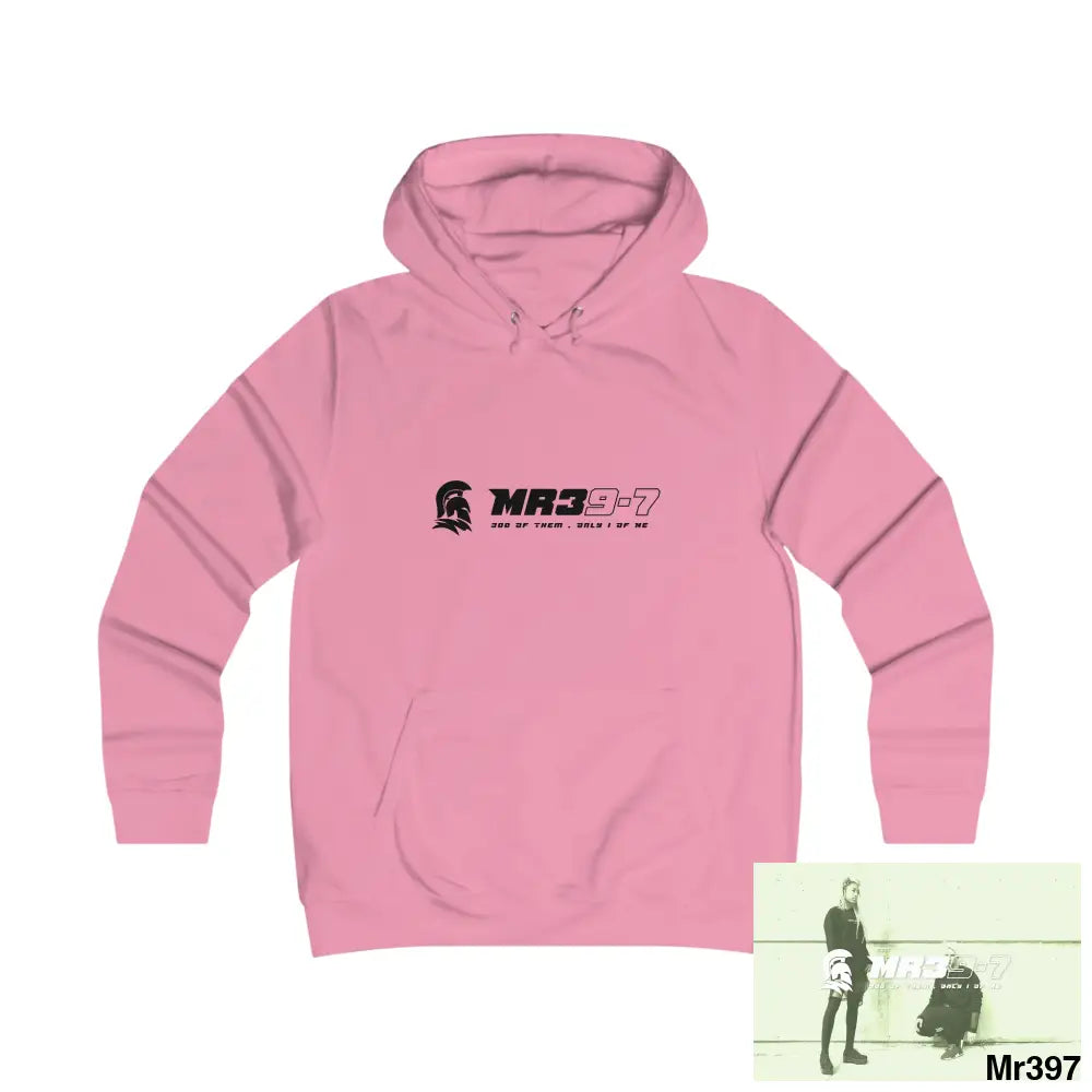MR39-7 Girlie College Hoodie S / Candyfloss Pink Hoodie