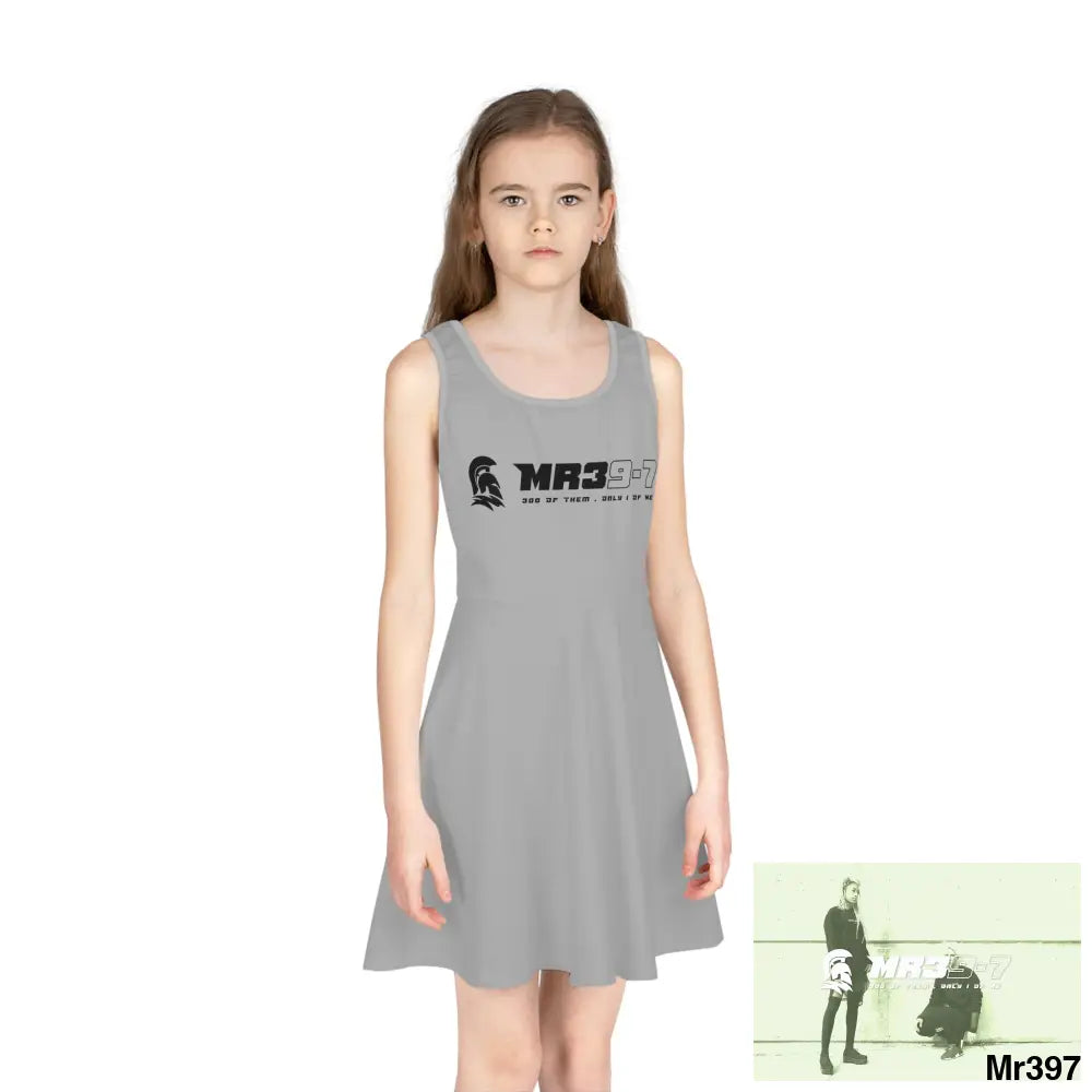 MR39-7 Girls Sleeveless Sundress (AOP) Seam thread color automatically matched to design / 2T All Over Prints