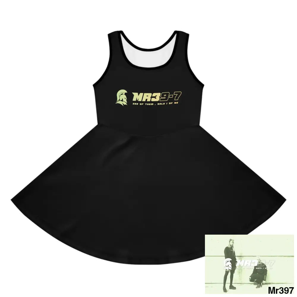 MR39-7 Girls Sleeveless Sundress (AOP) Seam thread color automatically matched to design / 2T All Over Prints