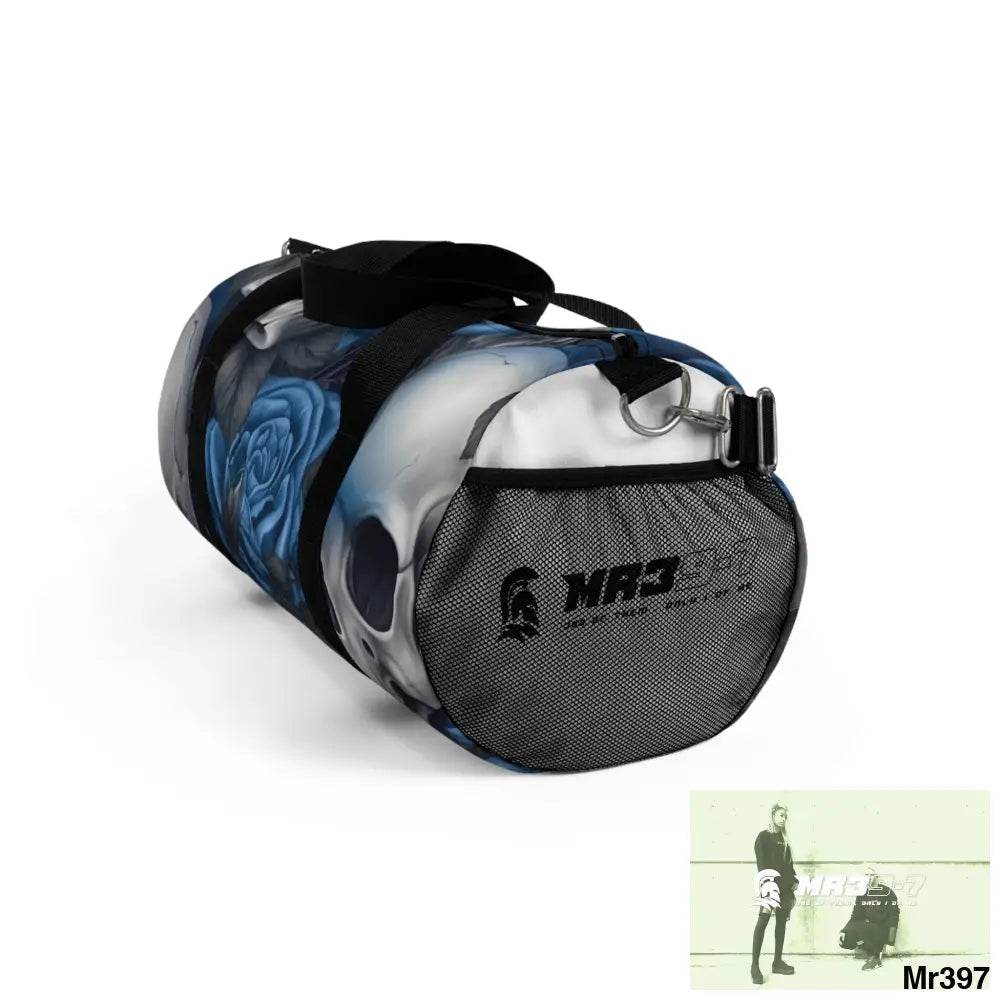 MR39-7 Gothic Skulls & roses Duffel Bag Bags