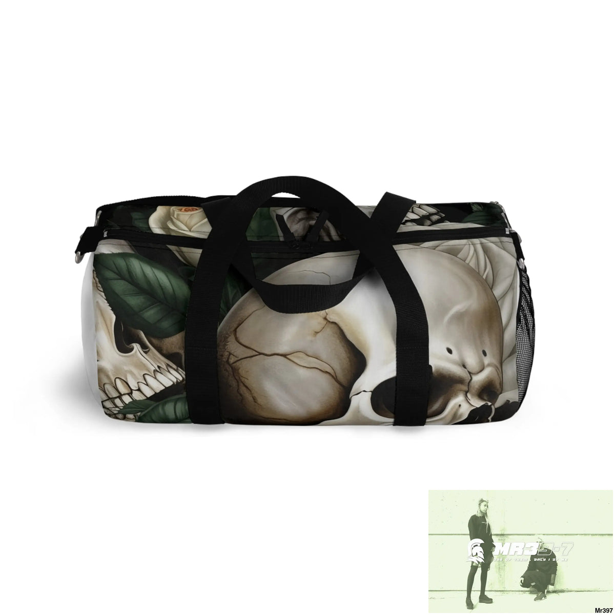 MR39-7 Gothic Skulls & Roses Duffel Bag Bags