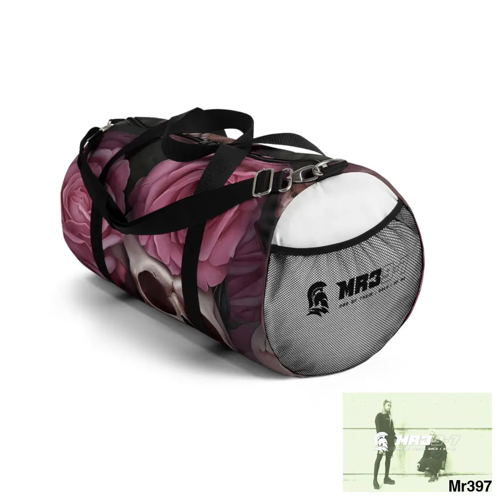MR39-7 Gothic Skulls & Roses Duffel Bag Bags