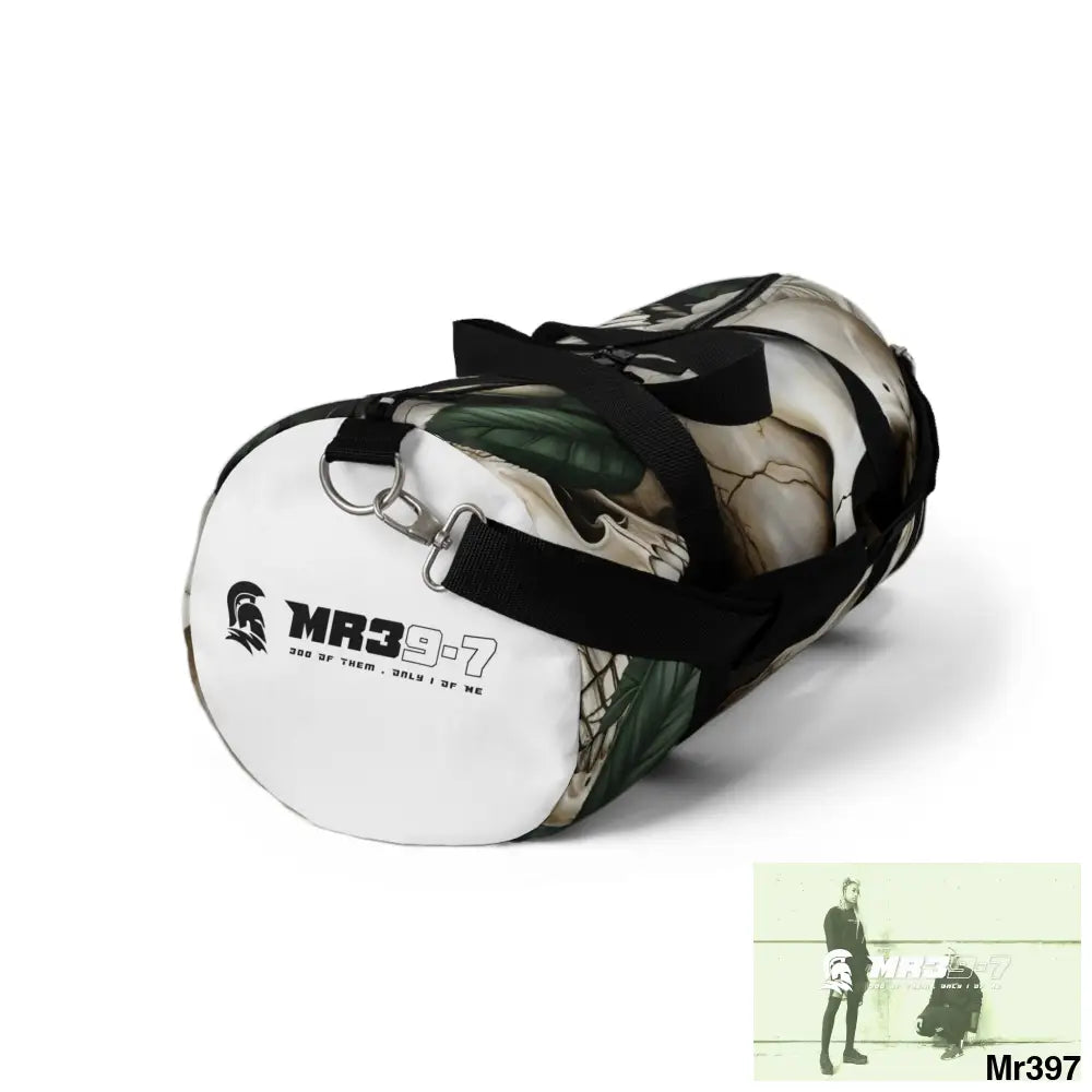 MR39-7 Gothic Skulls & Roses Duffel Bag Bags