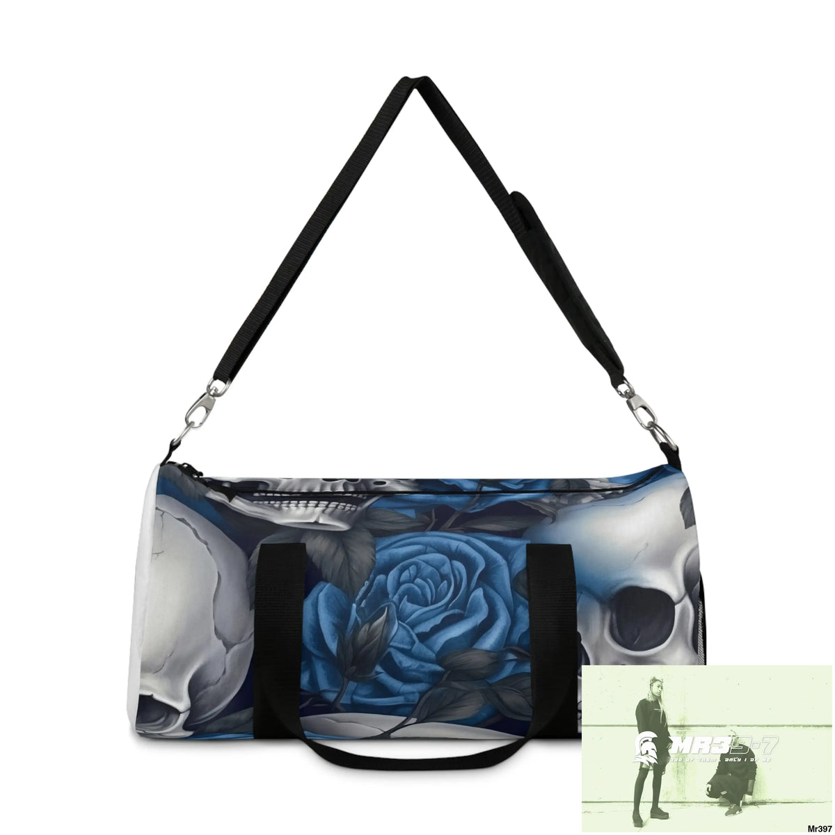 MR39-7 Gothic Skulls & roses Duffel Bag Bags