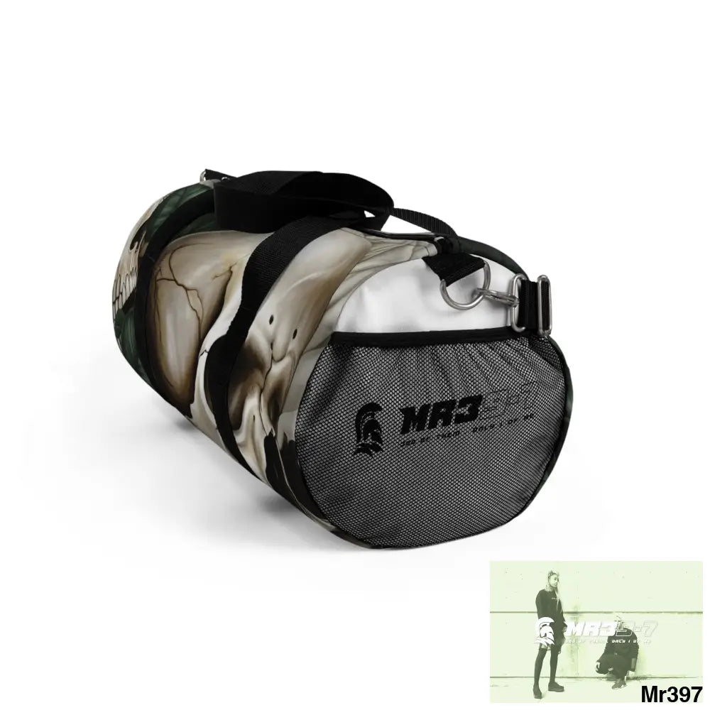 MR39-7 Gothic Skulls & Roses Duffel Bag Bags