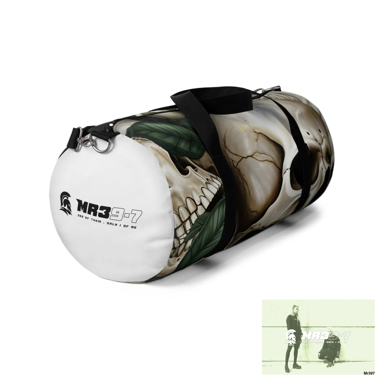 MR39-7 Gothic Skulls & Roses Duffel Bag Bags