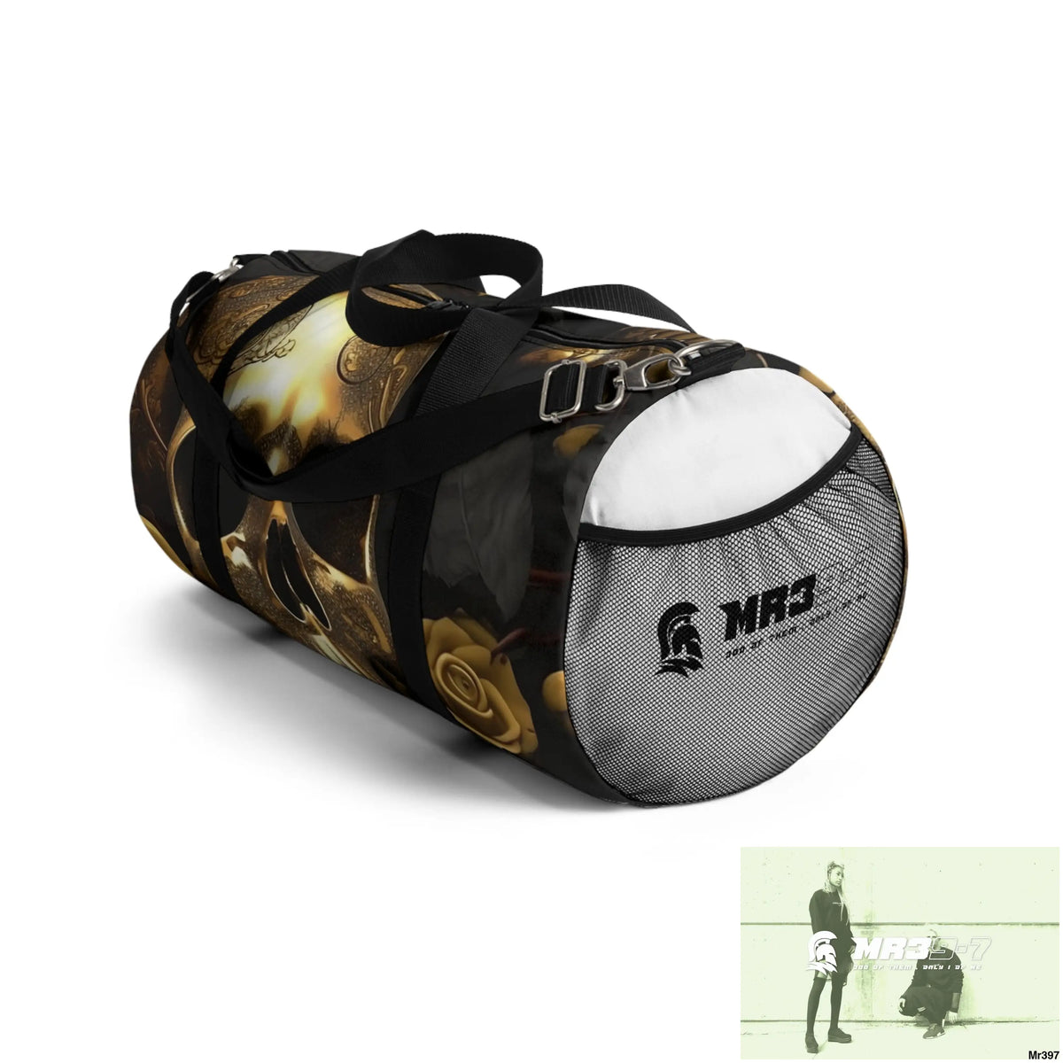 MR39-7 Gothic Skulls & Roses Duffel Bag Bags