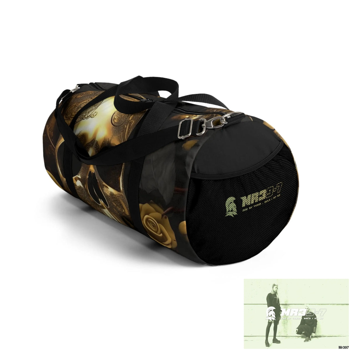 MR39-7 Gothic Skulls & Roses Duffel Bag Bags